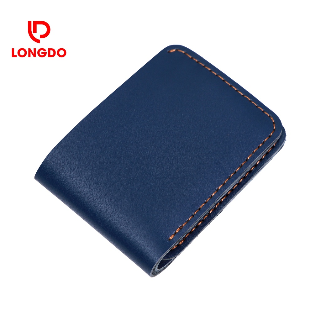 Ví da nam nhỏ gọn - Cam kết 100% da bò thật - Bảo hành 5 năm - Thương hiệu uy tín Longdo Leather - B03