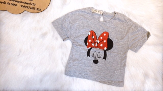 Áo phông mickey Zara 1-4Y (có ảnh thật)