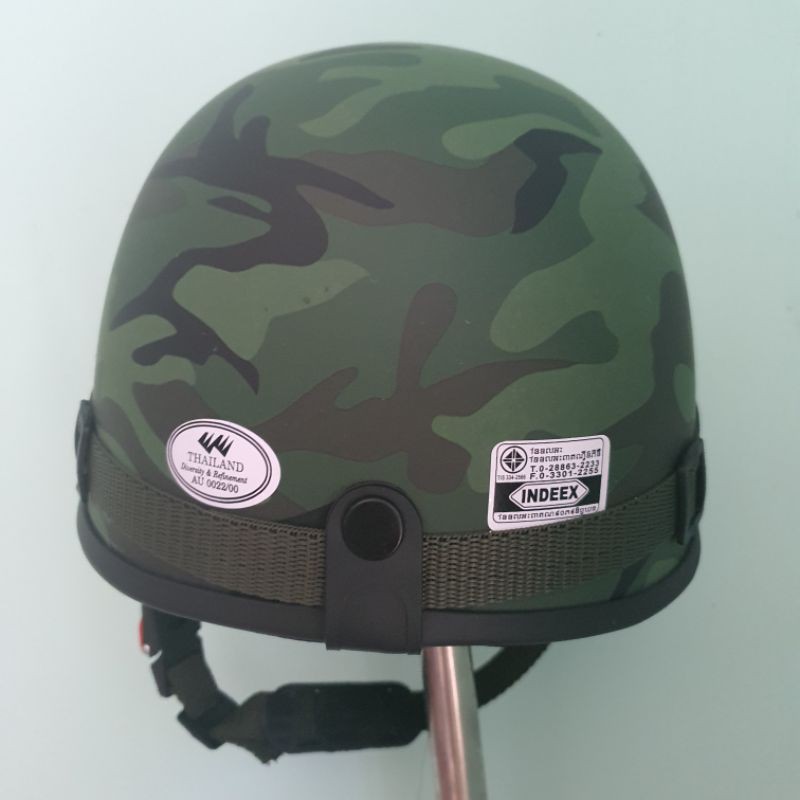 Nón bảo hiểm Camo xanh cao cấp