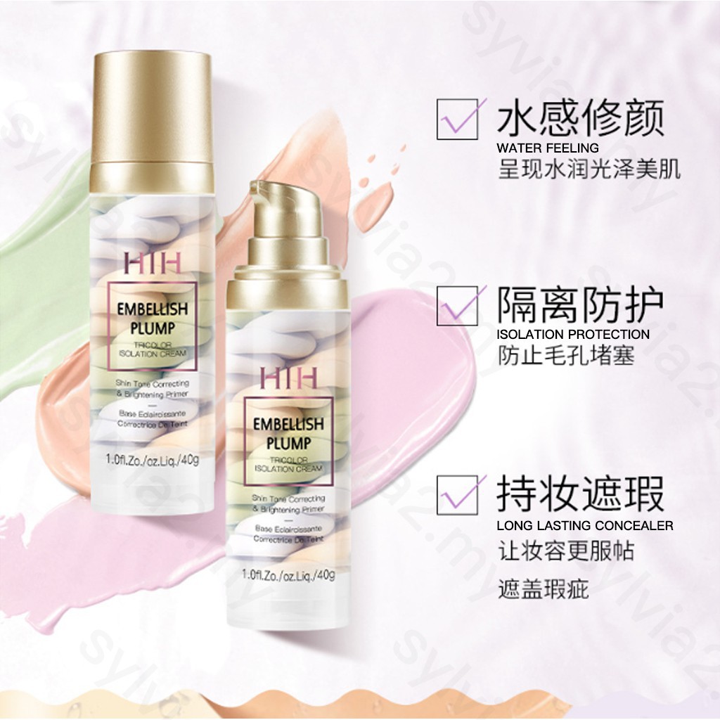 [Hàng mới về] Kem lót che khuyết điểm dưỡng ẩm làm trắng da lâu trôi | BigBuy360 - bigbuy360.vn