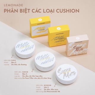 Phấn nước Lemonade Matte Addict Dual Cushion 15g