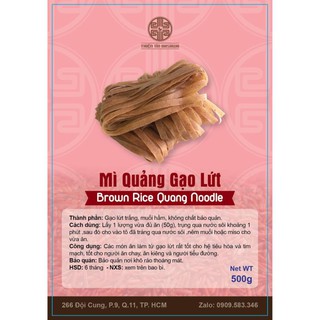 Phở ( Mì Quảng) Gạo Lứt gói 500g