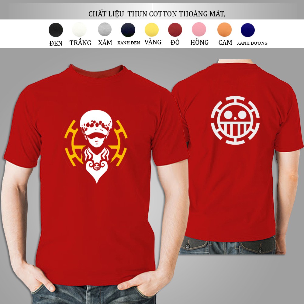 [FreeShip] Áo Phông Nam Nữ, Áo Thun Nam Nữ OnePiecee Laww Chất Thun đủ màu đủ size