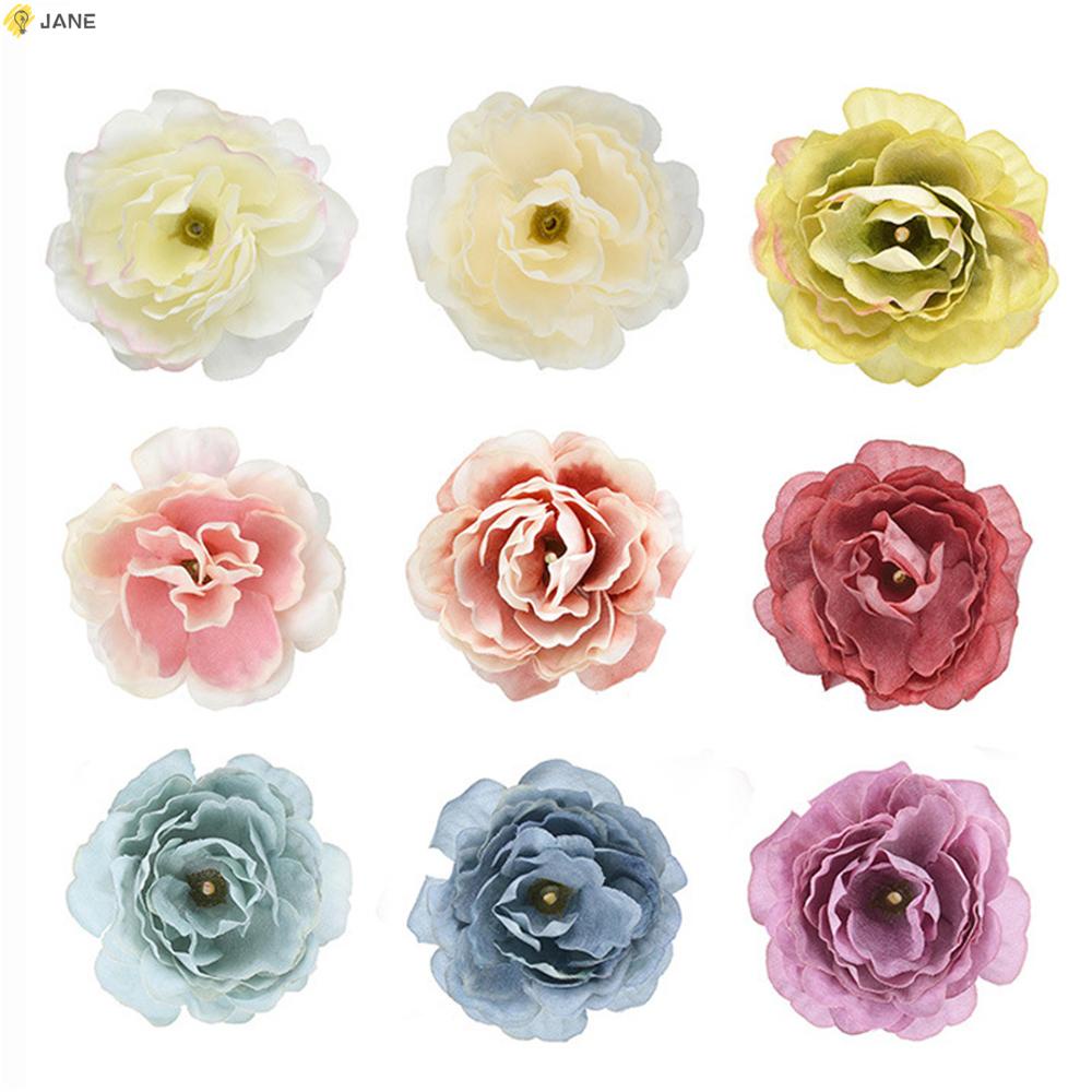 Set 10 Bông Hoa Giả 5cm Trang Trí Tiệc