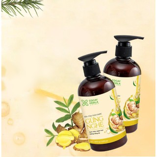 Sữa tắm thảo dược gừng nghệ 450ml