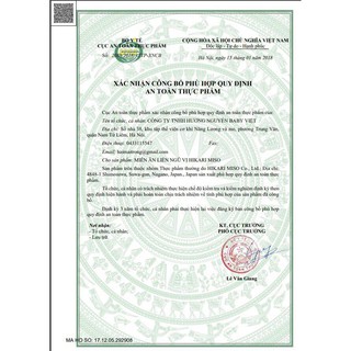 Miến ăn liền Hikari Nhật Bản