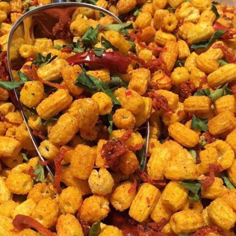 NUI BÒ SẤY LÁ CHANH 500gram