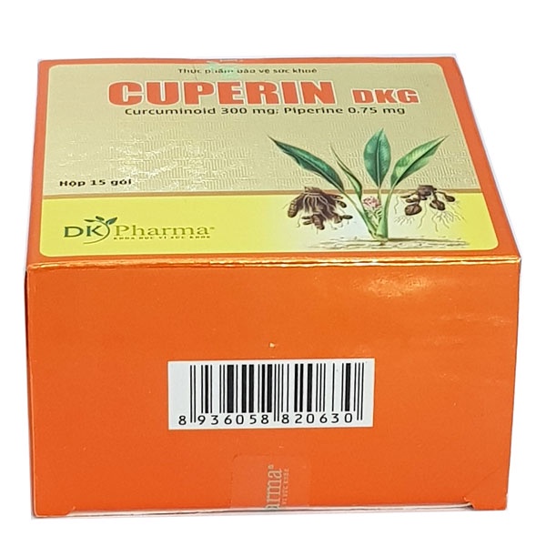 Cuperin DKG - Hỗ trợ làm giảm các triệu chứng của viêm loét, đau dạ dày tá tràng
