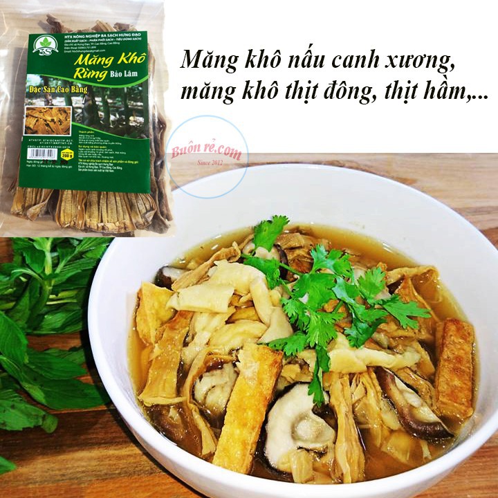 Măng Khô Rừng Bảo Lâm Cao Bằng 200g 00024
