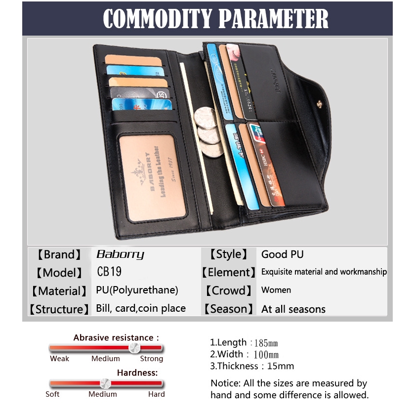 Ví Dài Khóa Kéo Sáng Tạo Nhiều Màu Cho Nữ