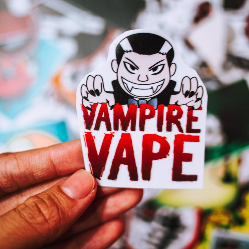 Set 100 Sticker hình dán - Vape