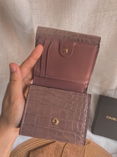 [FULLBOX] Ví mini CNK 09 kèm túi vải CNK