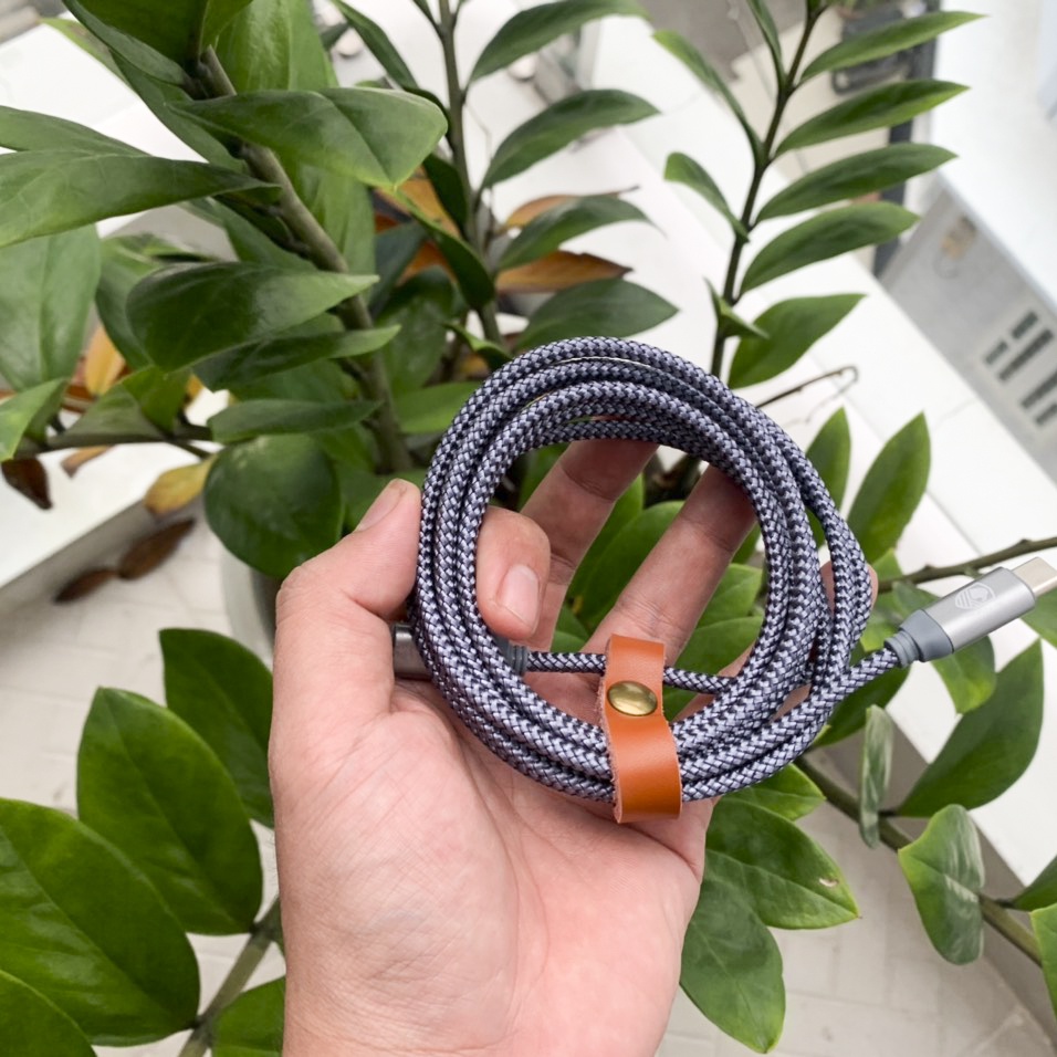 Cáp Sạc dây dù siêu bền - chống rối, Cho ĐT Pin Dự Phòng Tai nghe Bluetooth
