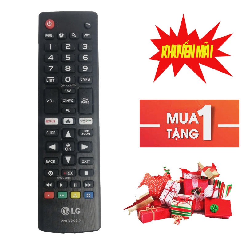 Remote Điều Khiển Tivi LG Smart Ngắn