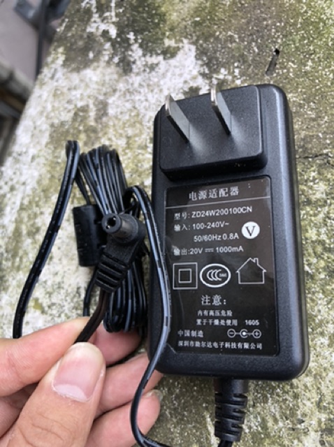 Adapter- nguồn DC 20v 1000ma