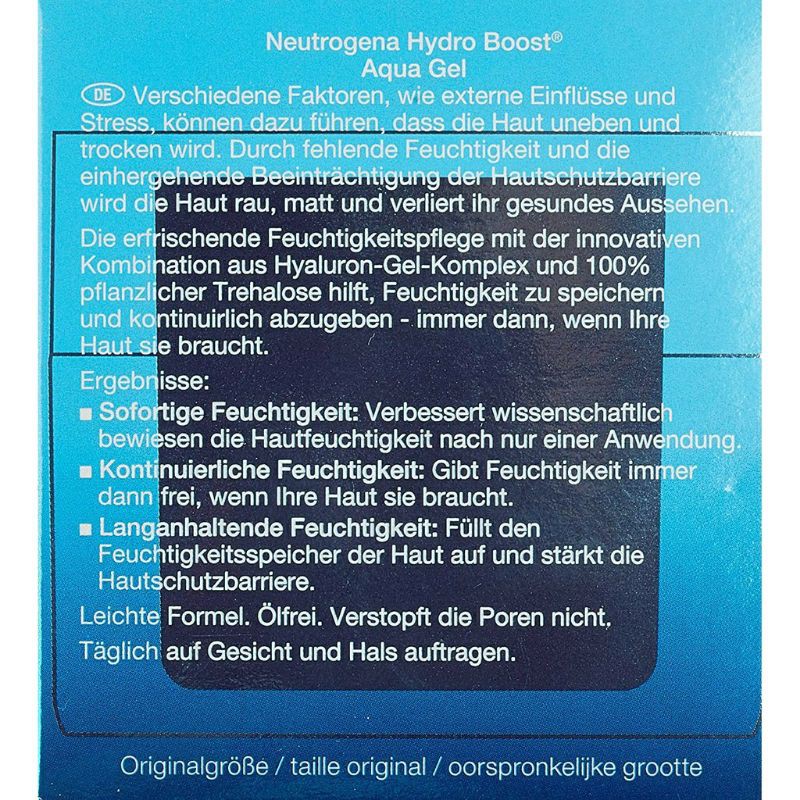 Kem dưỡng cấp ẩm Neutrogena Hydro Boost bản Pháp | BigBuy360 - bigbuy360.vn
