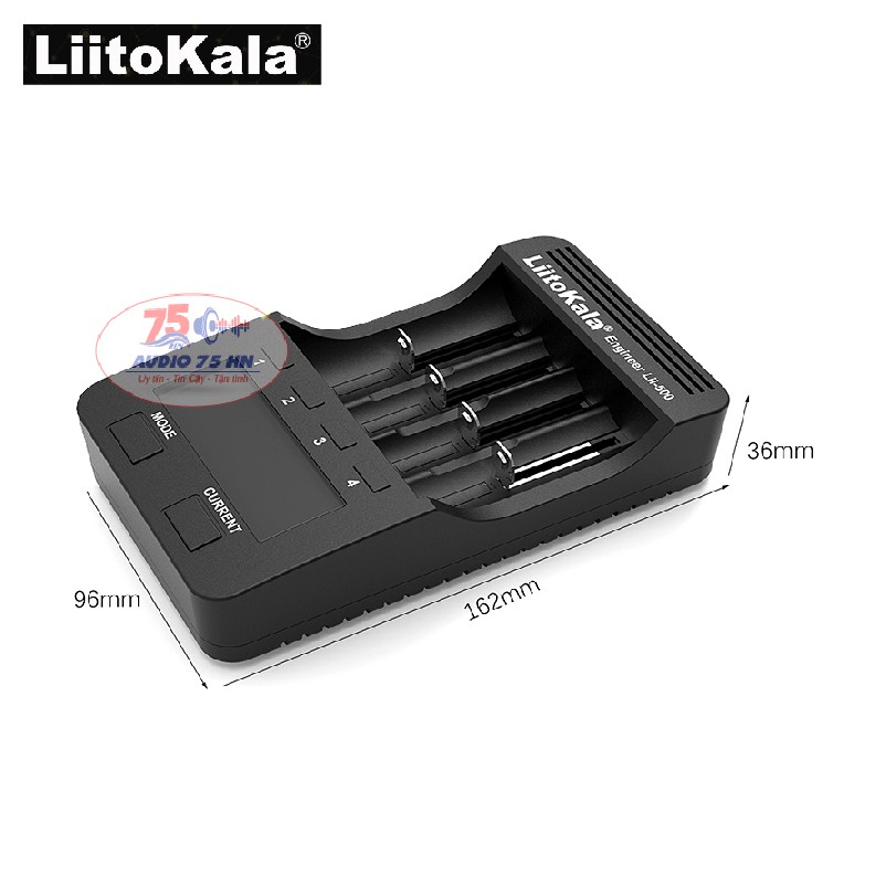 [Mã 2404EL10K giảm 10K đơn 20K] Bộ Sạc Pin Chính Hãng Liitokala Lii-500 kiểm tra được Dung Lượng, Nội Trở cao cấp