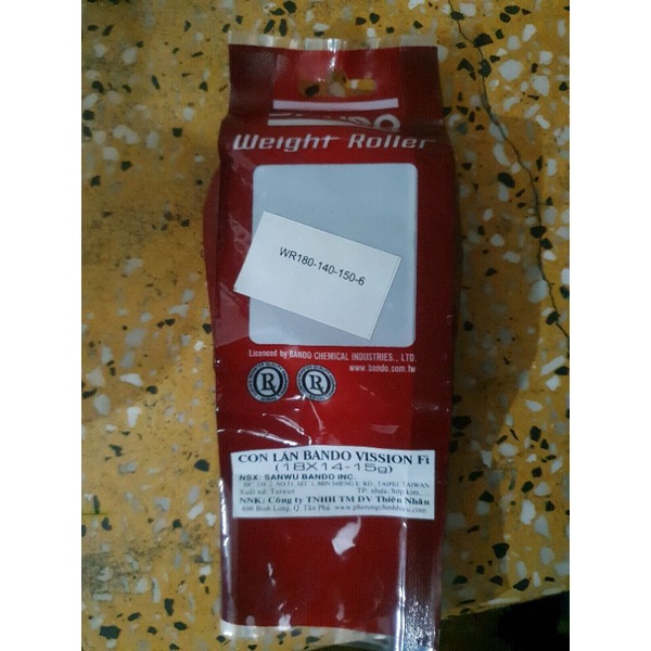 Bi côn BANDO cho Vision