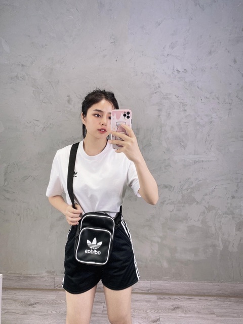 (HÀNG XUẤT XỊN) Túi đeo chéo Mini Bag Siêu chống nước B5585 Vintage Mini Bag BLACK BK2132