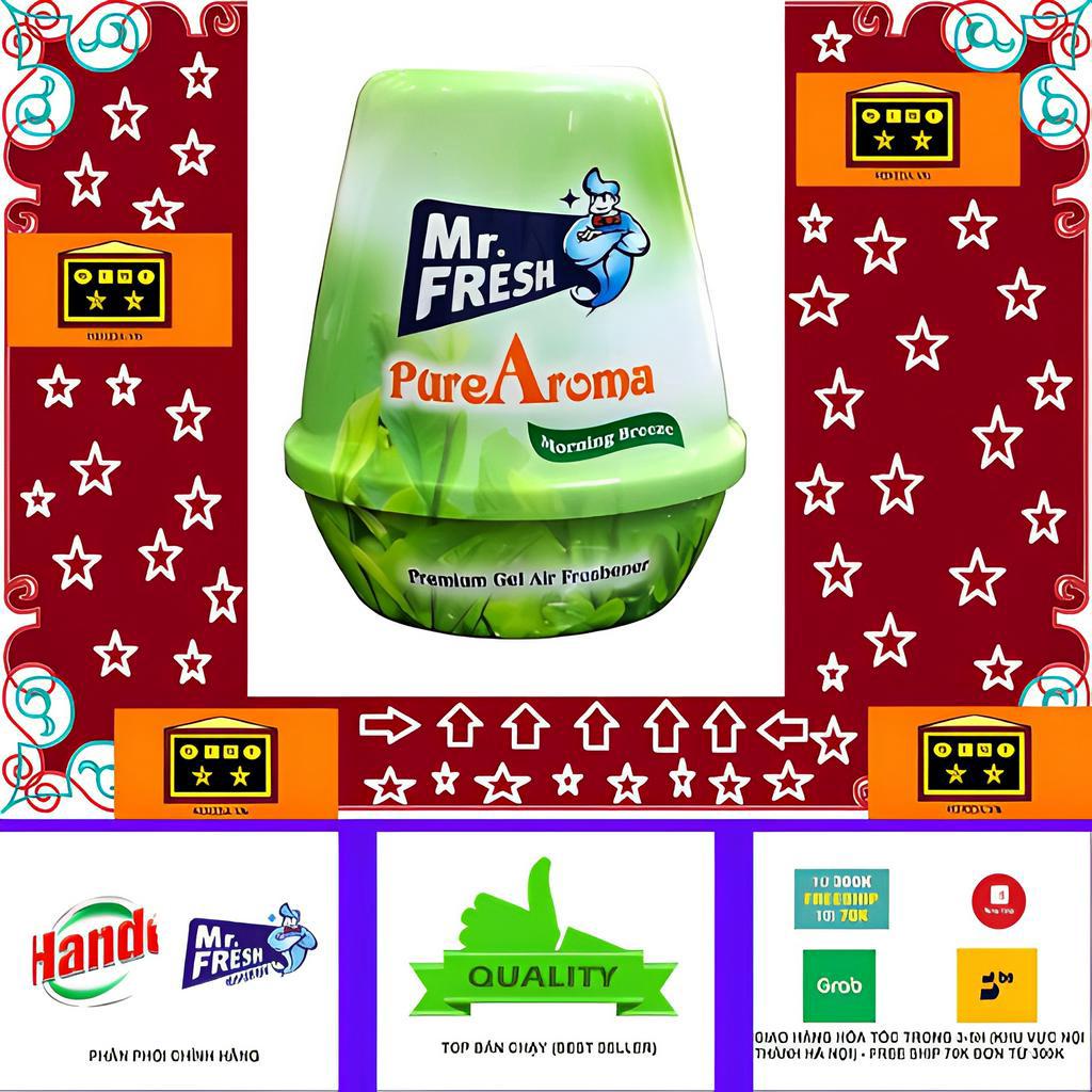 Sáp thơm phòng khử mùi PureAroma Mr. Fresh 180g - 220g (6 Hương thơm mới)