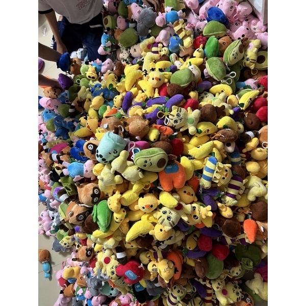 Gấu bông mini có móc treo Size 5-15cm giao ngẫu nhiên