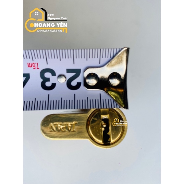 Lõi khoá cửa tay gạt thay thế 7cm - 8cm, ruột khoá cửa thay thế cửa chính, thông phòng, ban công, vệ sinh