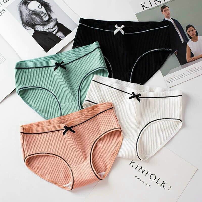 [ĐƯỢC MUA 10 quần lót kháng khuẩn tăm tre chất cotton co giãn cao cấp
