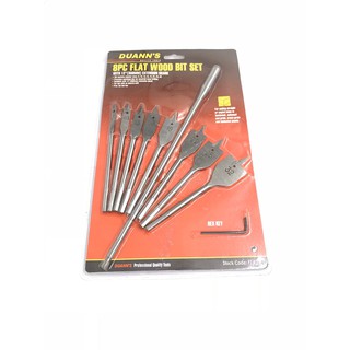 Bộ 8 Mũi Khoan Khoét Gỗ Đuôi Cá F1435