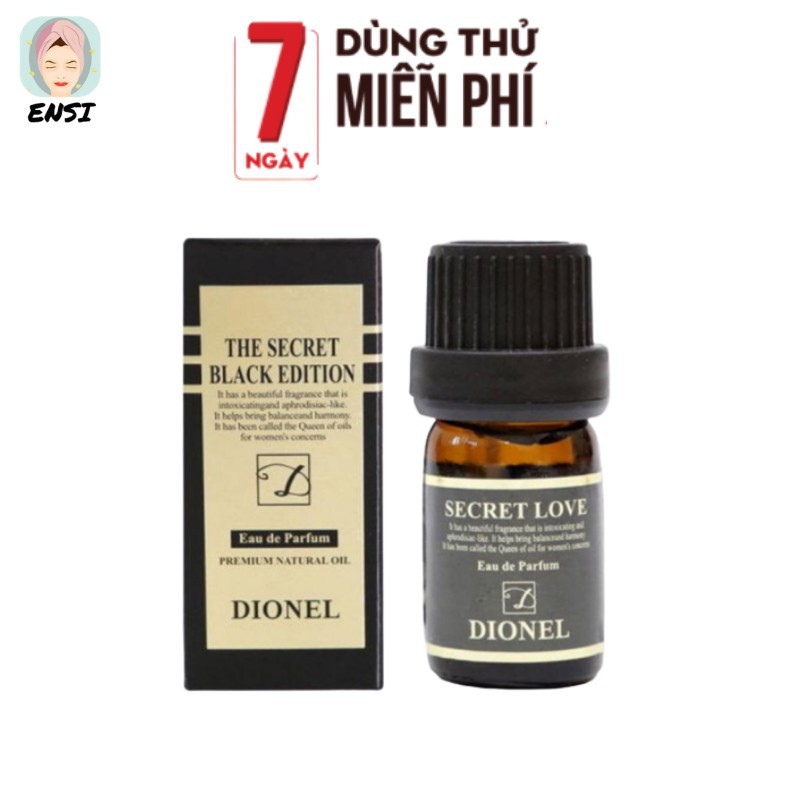 FREESHIP TOÀN QUỐC Nước Hoa Vùng Kín Dionel Secrelove Hàn Quốc cao cấp 5ml Thơm Chuẩn Lưu Hương Tốt | BigBuy360 - bigbuy360.vn
