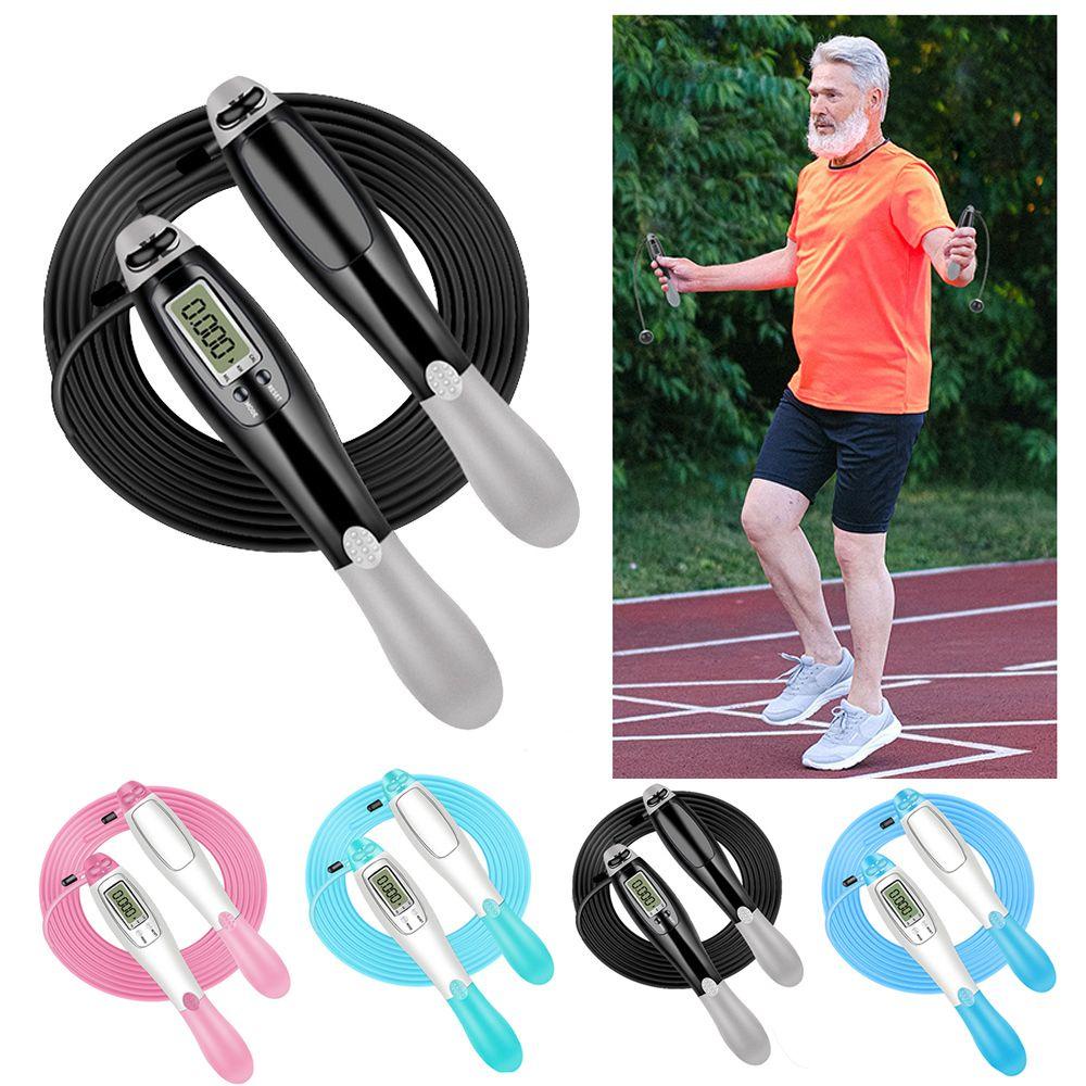 MUVAKO Dây Nhảy Kỹ Thuật Số Không Dây Tập Thể Dục Cho Người Lớn Và Trẻ Em