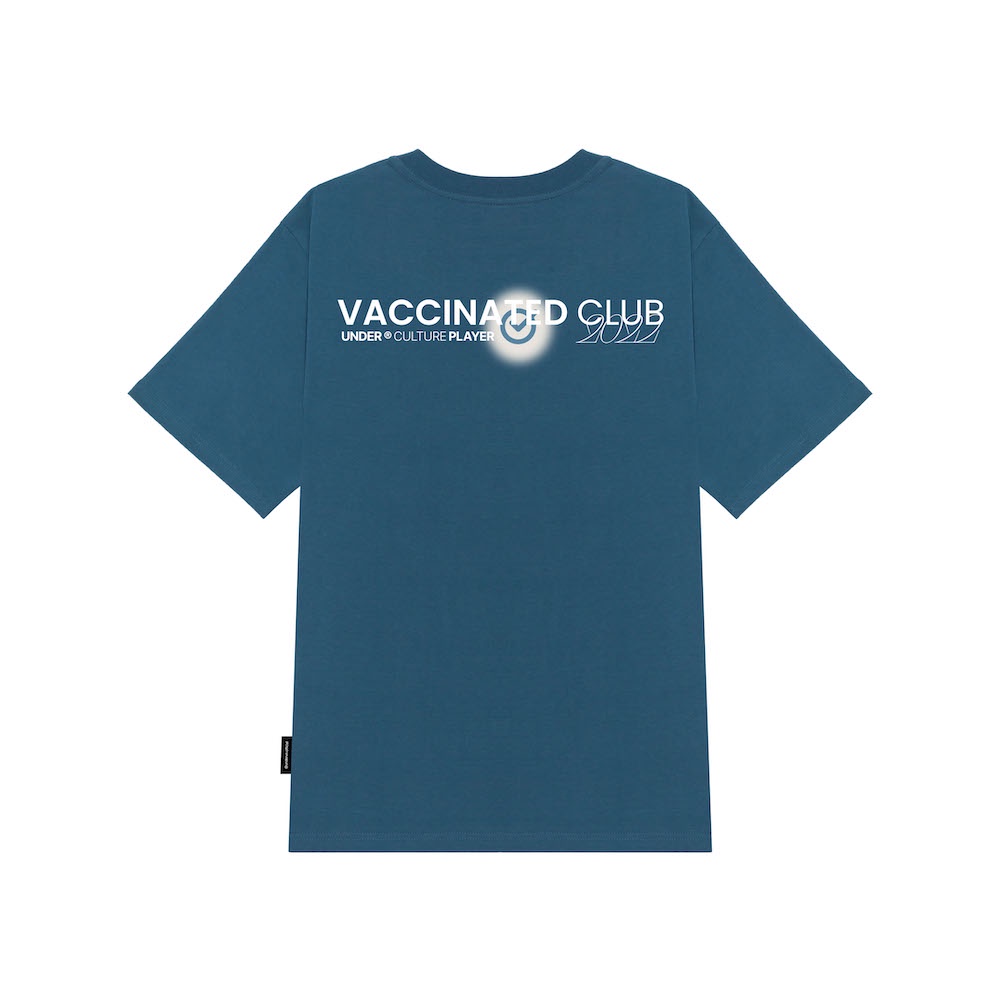 Áo thun UNDER Vaccinated Tee (Dark Blue) - UTS008B