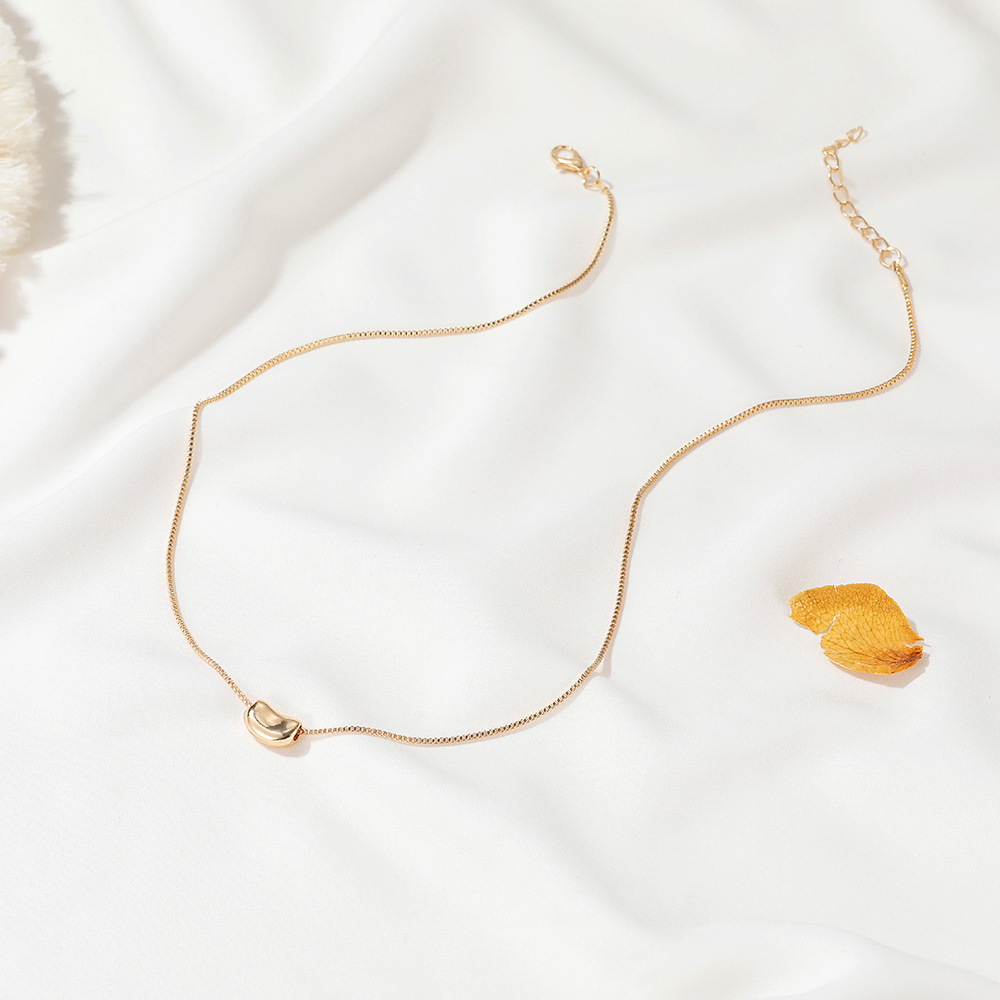 Vòng cổ Kiểu Dáng Đơn Giản Tao Nhã Phong Cách Hàn Quốc Cho Nữ