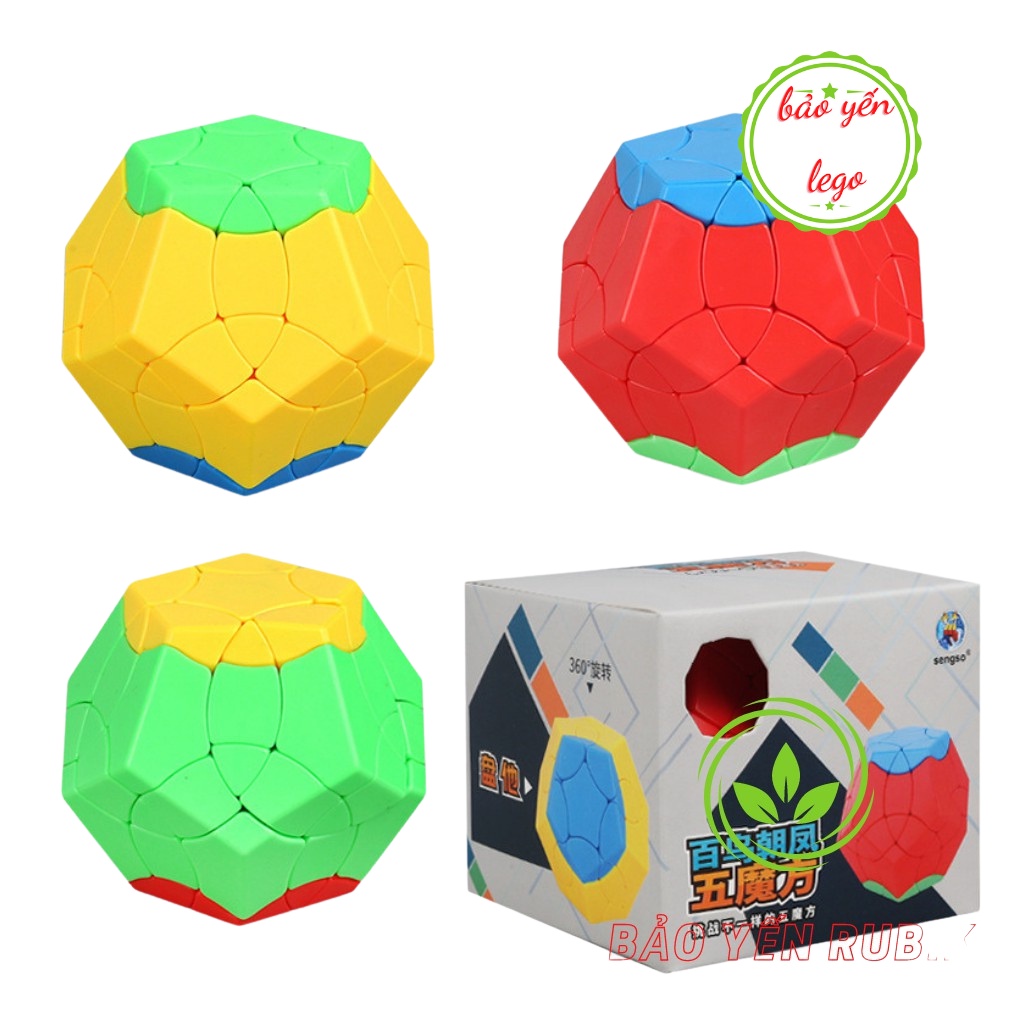 Rubik Biến Thể ShengShou Phoenix Megaminx Cube Stickerless Rubic Megaminx Biến Thể ( Mã RB34 )