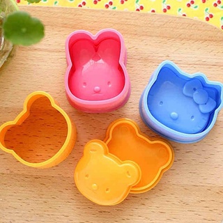 Sét 3 khuôn cơm hình thú cute dễ thương