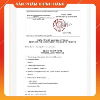 Tinh Chất CARAMEL ESENCE Hãng Nhật Bản