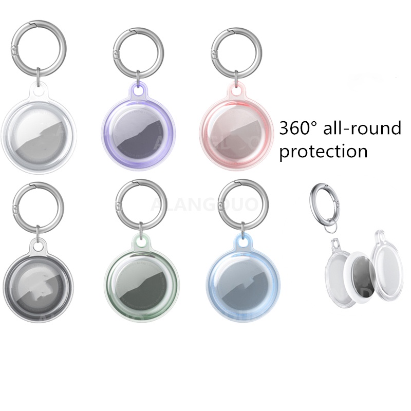 Ốp Bảo Vệ Chống Trầy Xước Trong Suốt Dành Cho apple AirTag Airtags