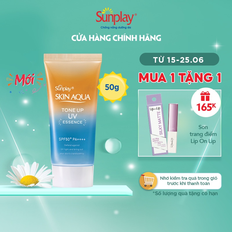 Tinh chất chống nắng hiệu chỉnh sắc da Sunplay Skin Aqua Tone Up UV