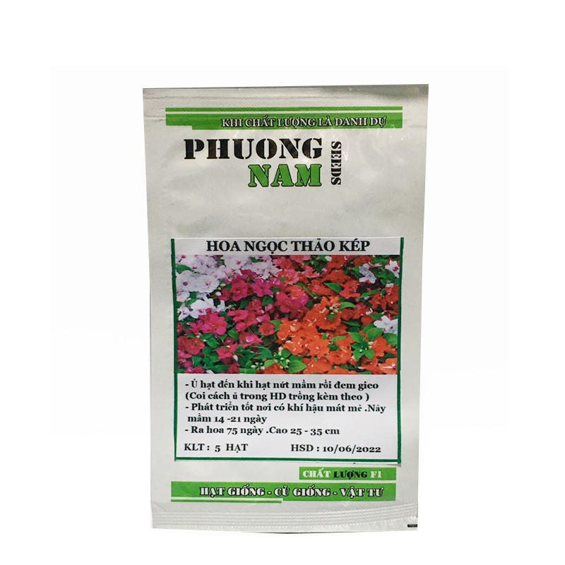 5H - HẠT GIỐNG HOA NGỌC THẢO KÉP MIX