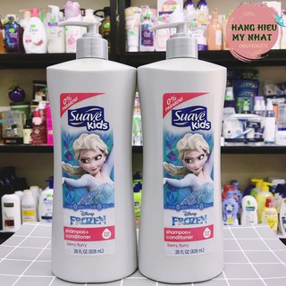 Tắm gội cho bé 3 in 1 Suave Kid Disney 828ML