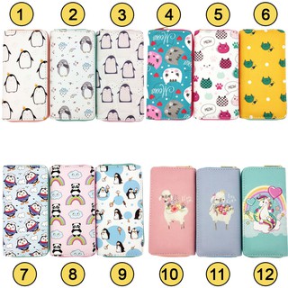 BST bóp ví dài cầm tay nữ họa tiết hoạt hình chim cánh cụt cute dễ thương - Link 5 - Banana Store