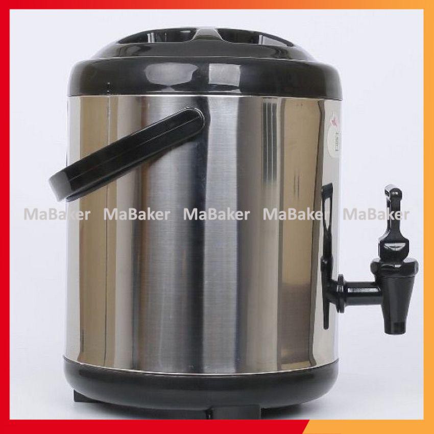 Bình giữ nhiệt, bình ủ trà sữa 6L, 8L, 10L, 12L chất liệu inox cao cấp, siêu bền, sang trọng - MaBaker