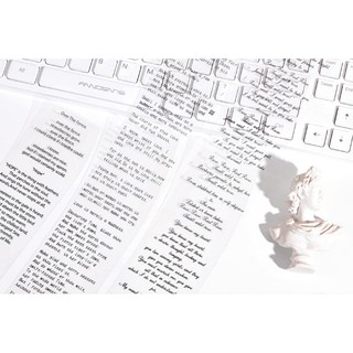 Sticker Love poem nhiều mẫu (Hàng có sẵn)
