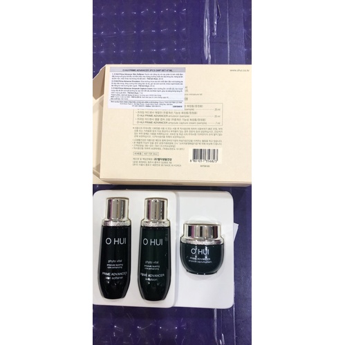 Set Ohui Prime Advancer Xanh mini 3 món