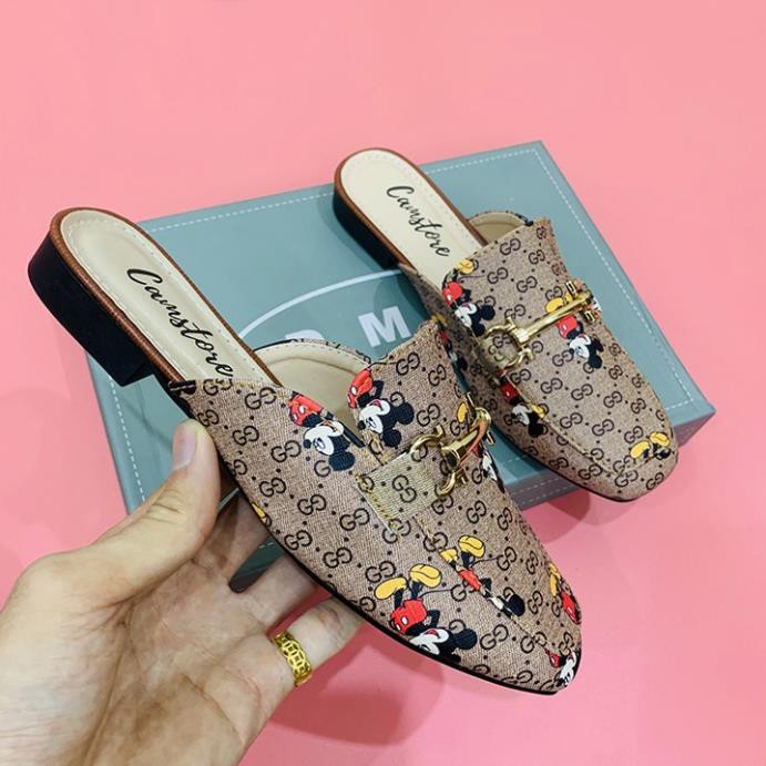 A23 - Giày nữ, sục thời trang mucky mũi siêu sang | BigBuy360 - bigbuy360.vn