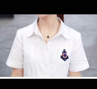Váy trắng thắt nơ dáng dài MS9932