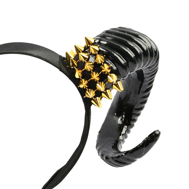 Cài Tóc Hình Chiếc Sừng Phong Cách Retro Cho Tiệc Hóa Trang