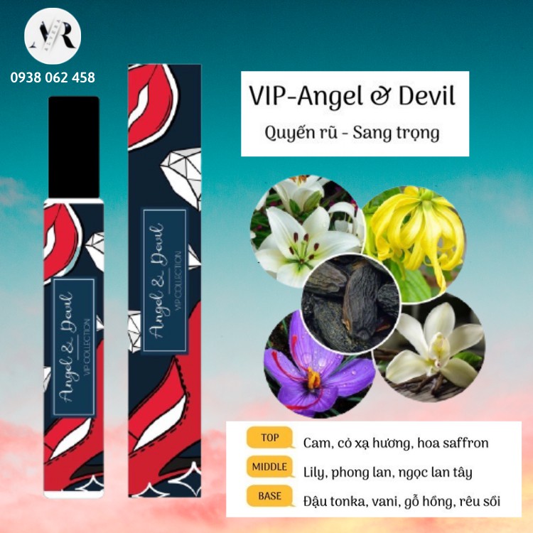 🔵 Angle & Devil - Tinh Dầu Nước Hoa Nữ 🔵 [ ALVERA ]