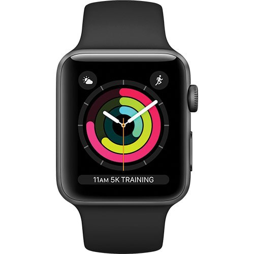 Đồng hồ thông minh Apple Watch Series 3 GPS Aluminum Case Sport Band - Hàng chính hãng