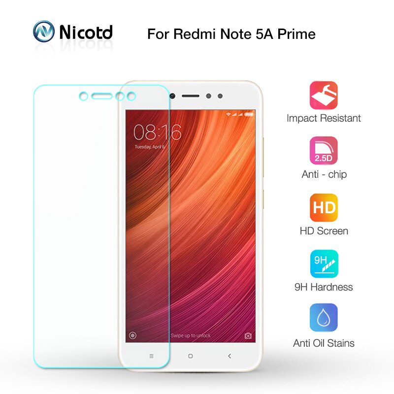 Kính Cường Lực Hd 9h Bảo Vệ Màn Hình Cho Xiaomi Redmi Note 5a Prime Redmi Note 5a Prime