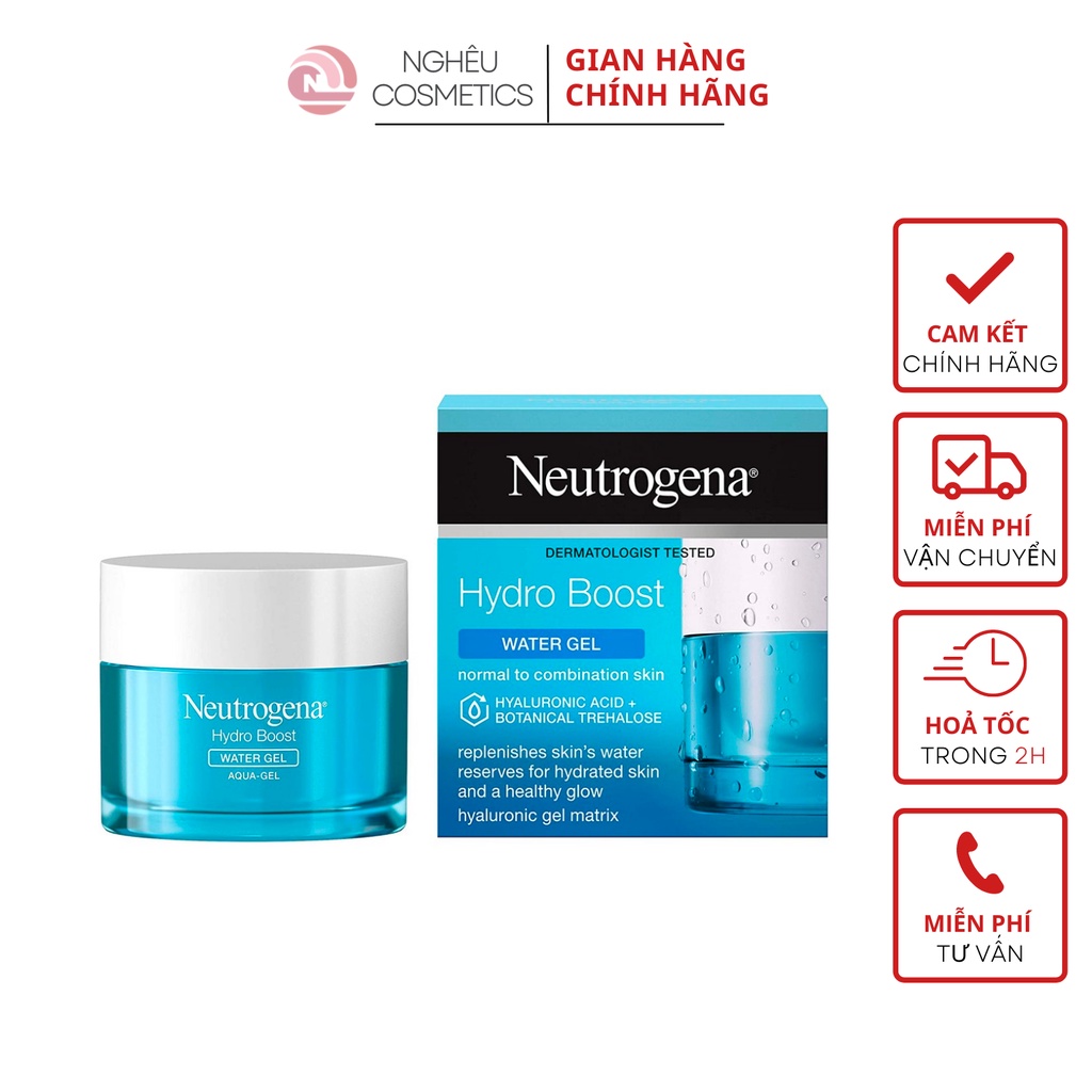 Kem Dưỡng Ẩm Kiềm Dầu Neutrogena Hydro Boost Water Gel 48G